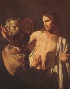 Gerrit van Honthorst The Incredulithy of St Thomas (mk08) Spain oil painting artist